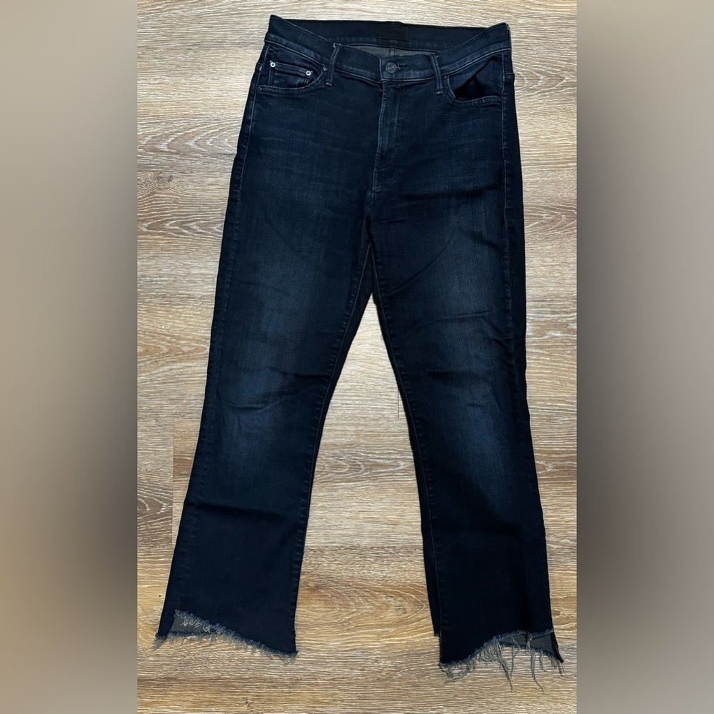 MOTHER Insider Crop Two Step Fray